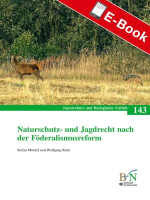 cover image of Naturschutz- und Jagdrecht nach der Förderalismusreform